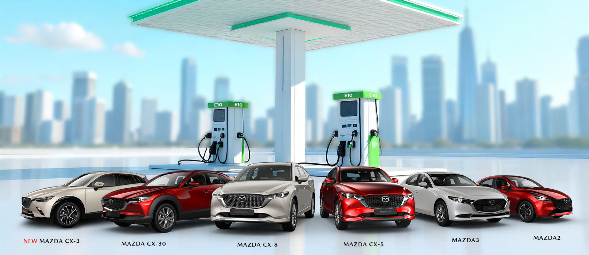 các xe mazda e10