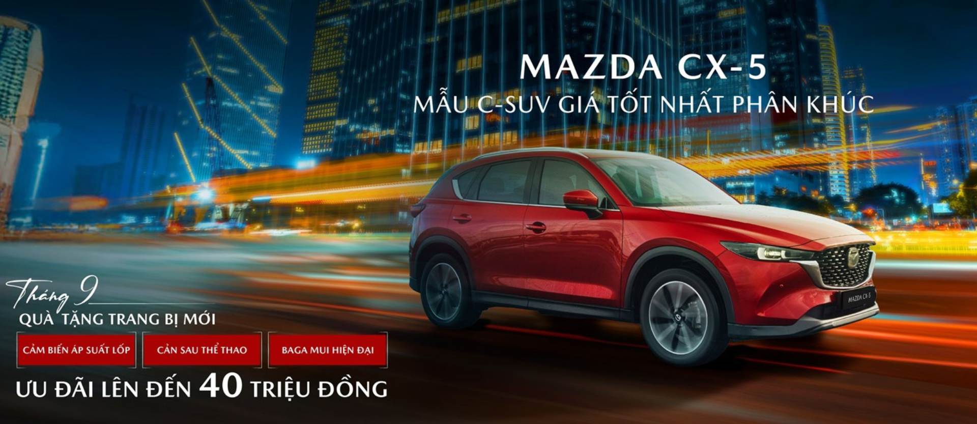 mazda cx5 đỏ